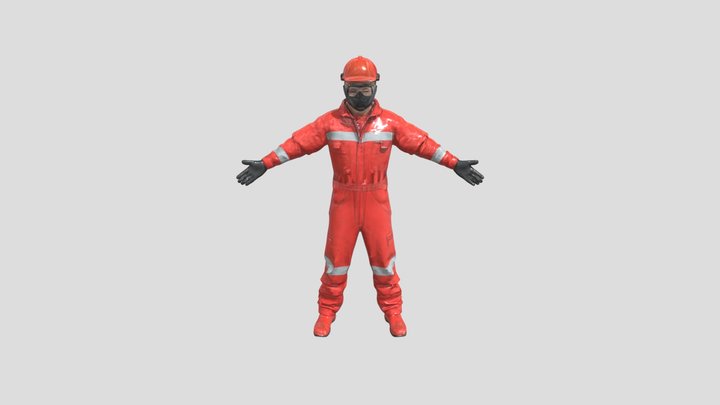 _ Worker_in_full_PPE__0930214931_texture_fbx 3D Model