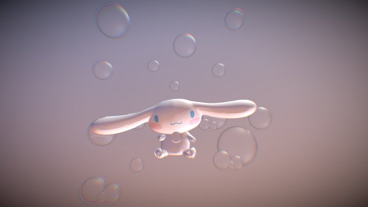 cute cinnamoroll 3D Model