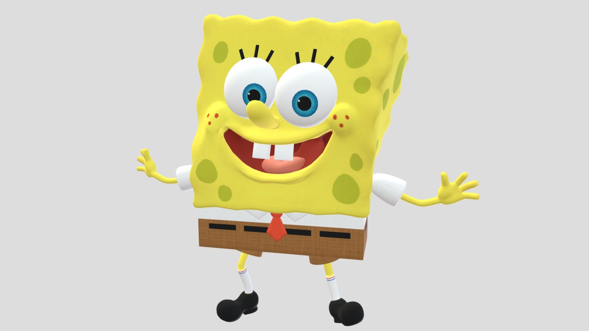 BFBBR - SpongeBob Pose Ending - Download Free 3D model by SMF Features ...