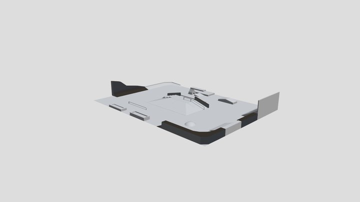HK_Skatepark 3D Model