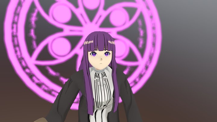 葬送のフリーレン　～3Dcharacter_manga～ 3D Model