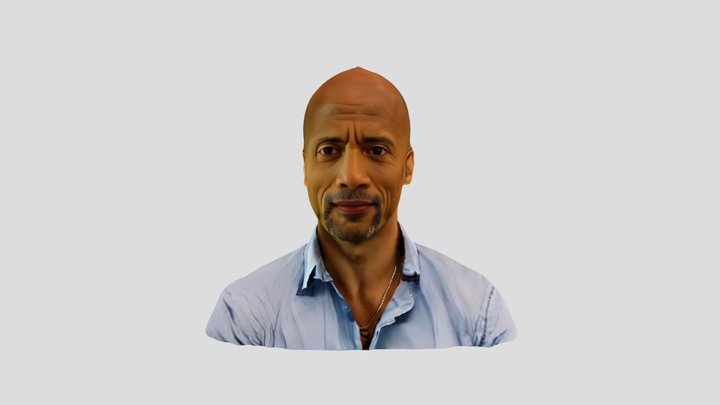 Dwayne the ROCK Johnson - 3D model by TheSkyGamez (@TheSkyGamez) [7ab68cc]