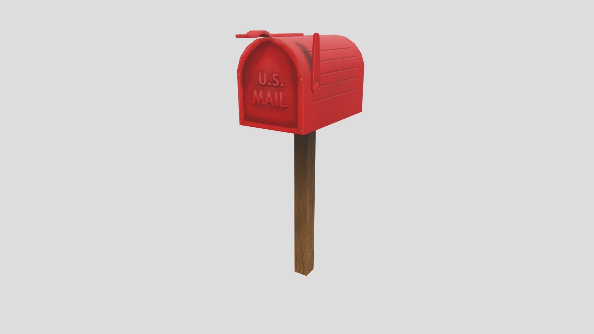 Mailbox - 3D model by Catsu [8065acd] - Sketchfab