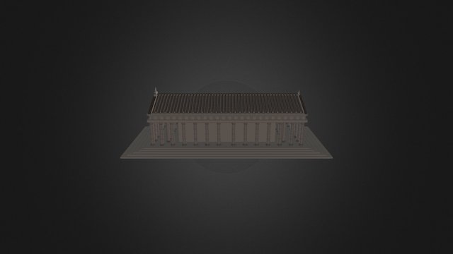 Partenon 3D Model
