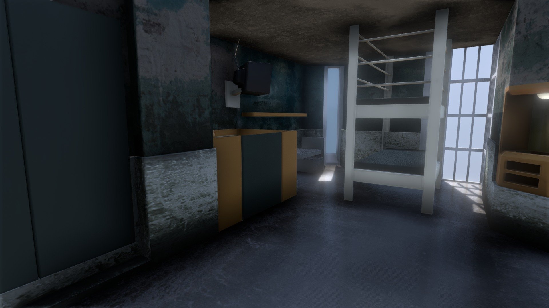 Jail Box WIP Download Free 3D model by TRYFIELD [80664dd] Sketchfab