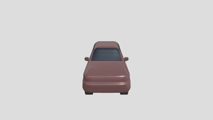 Mitsubishi Picap 3D Model