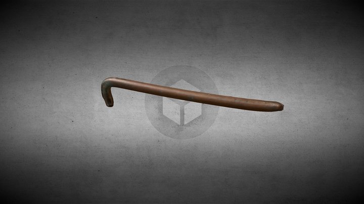 AC-LR003C Broken Casket Handle 3D Model