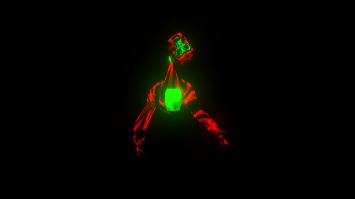 acid rain 3D Model