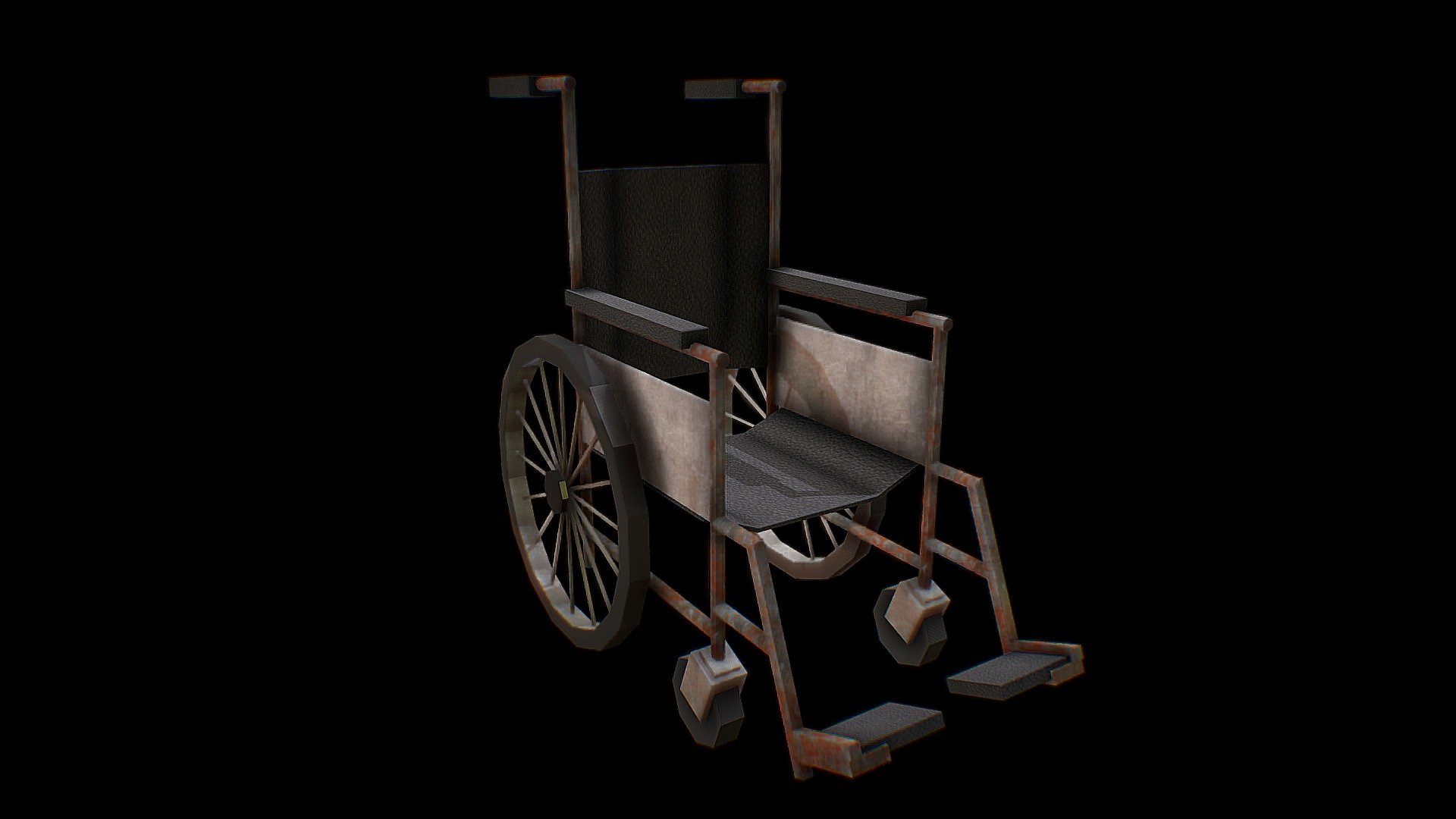Wheelchair 3D model by QuartekStudio [80685bc] Sketchfab