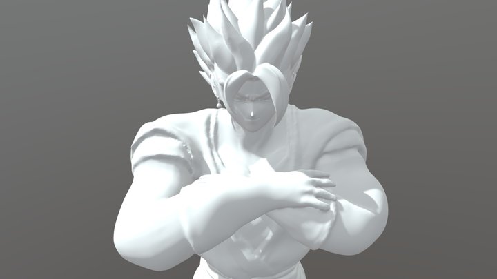 AND THIS IS SUPER VEGITO 3D Model