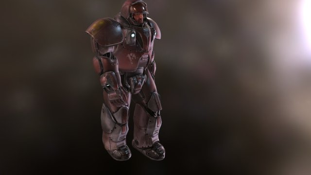 Space Marine 3D Model