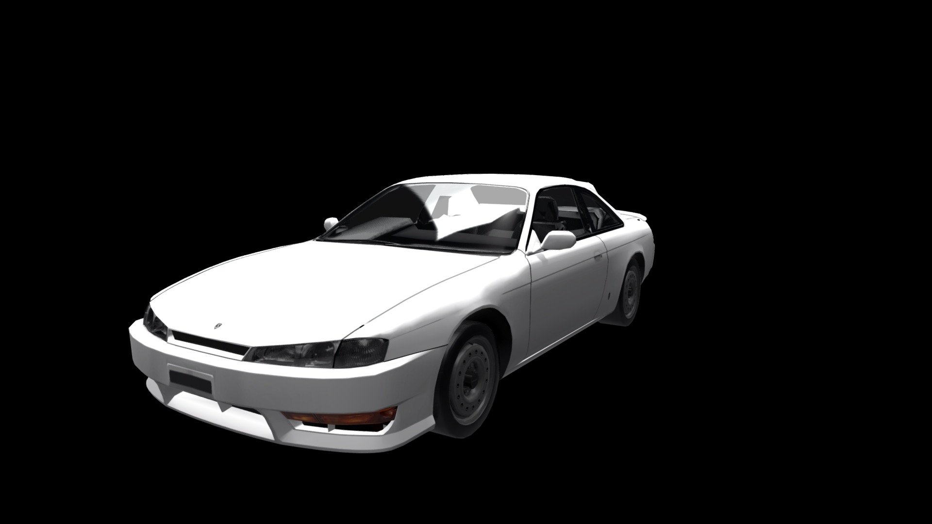 1996 Nissan Silvia K's Aero (S14) - Download Free 3D model by