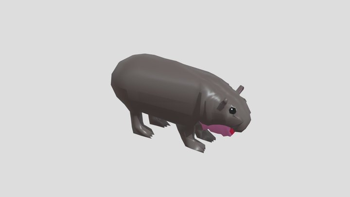 Moo Deng 298 3D Model