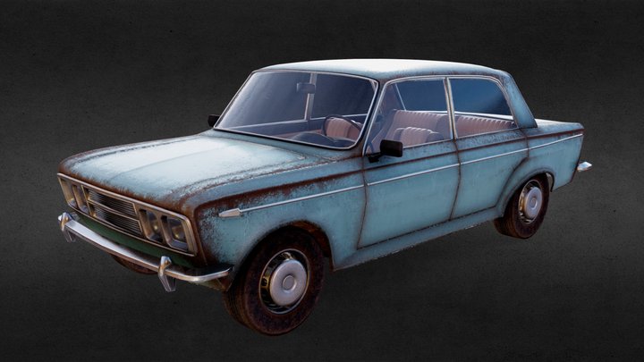 fiat 125 model 3D Model