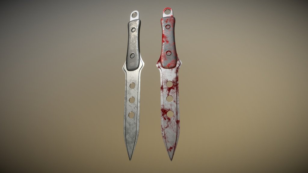 Throwing knife.