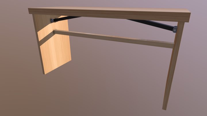 Desk 2 3D Model