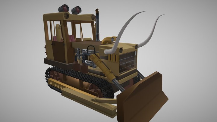 Tracktor 3D Model