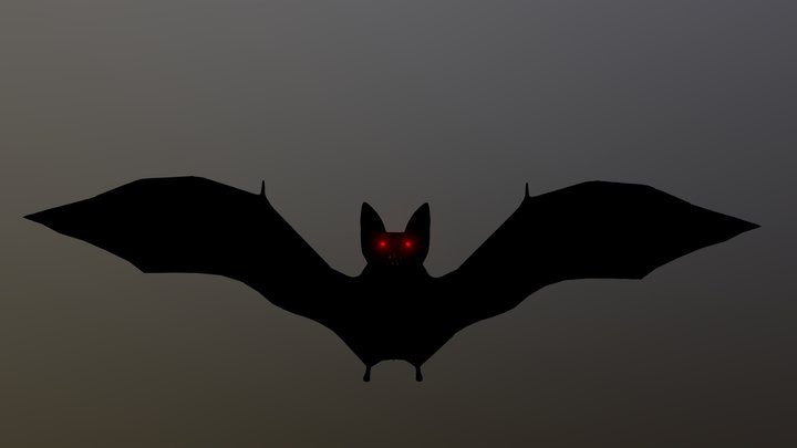 Vampire Bat 3D Model