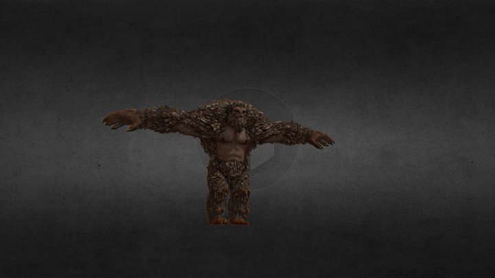mr Bigfoot (D2r game) 3D Model