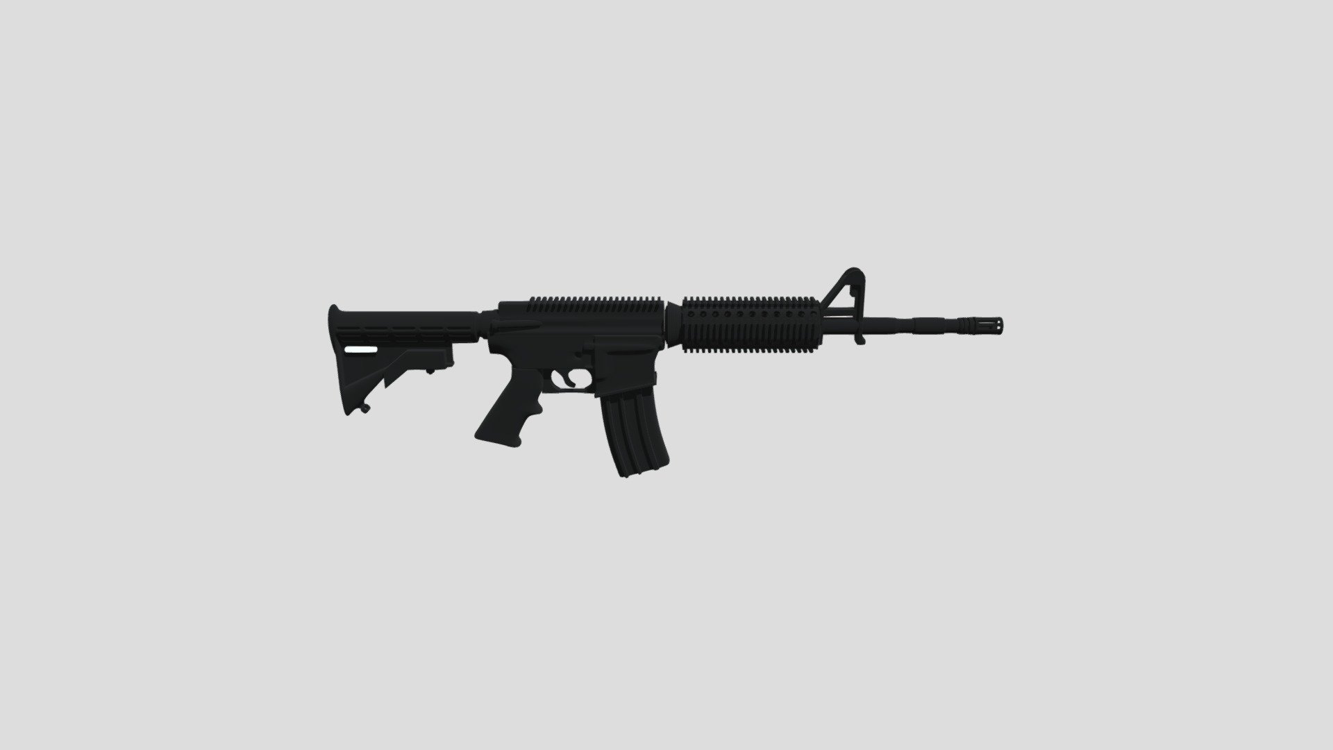 M4 Assault Rifle - Download Free 3D model by soroushaz [806f386 ...