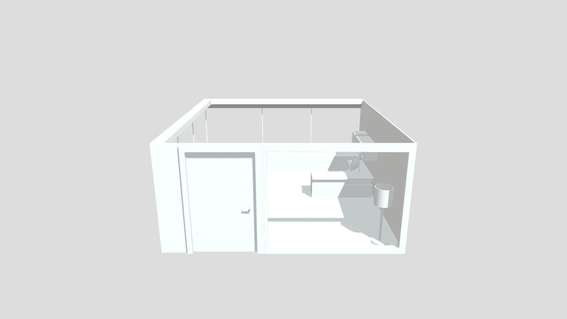 Luigi Untextured Office