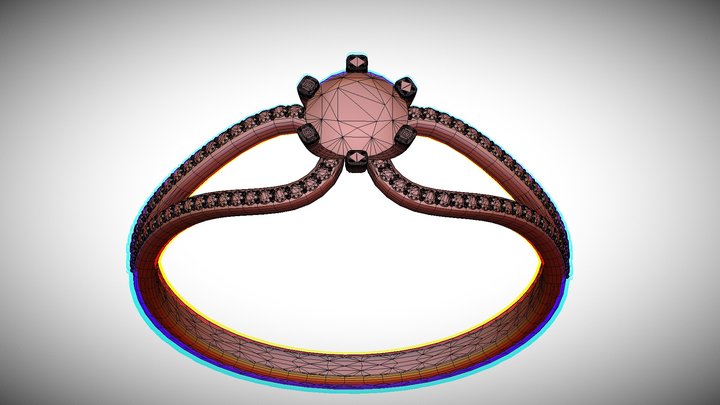 Ring 1st 3D Model