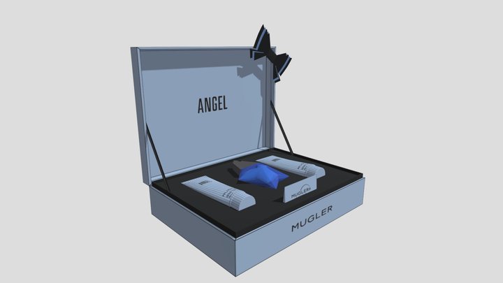 Coffret_parfum_mugler 3D Model
