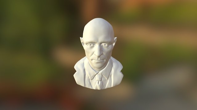 Mark Strong likeness study 3D Model