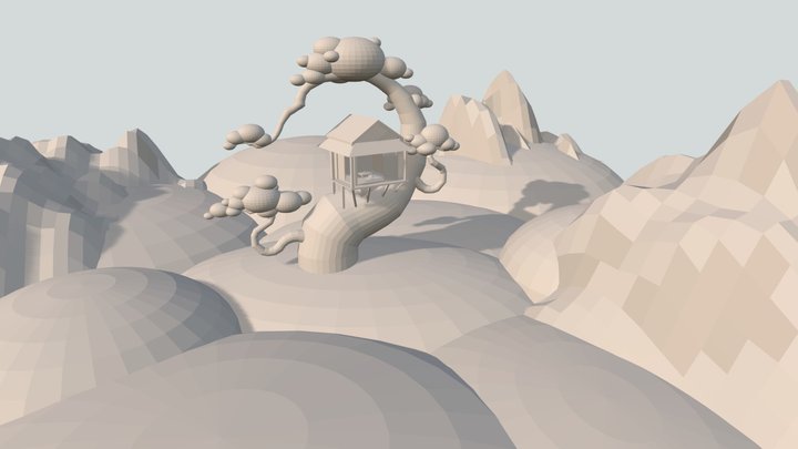Teahouse_bloking 3D Model