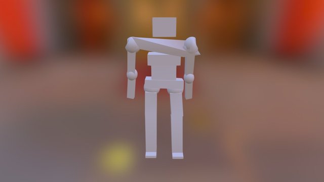 This is a model of a unity character 3D Model