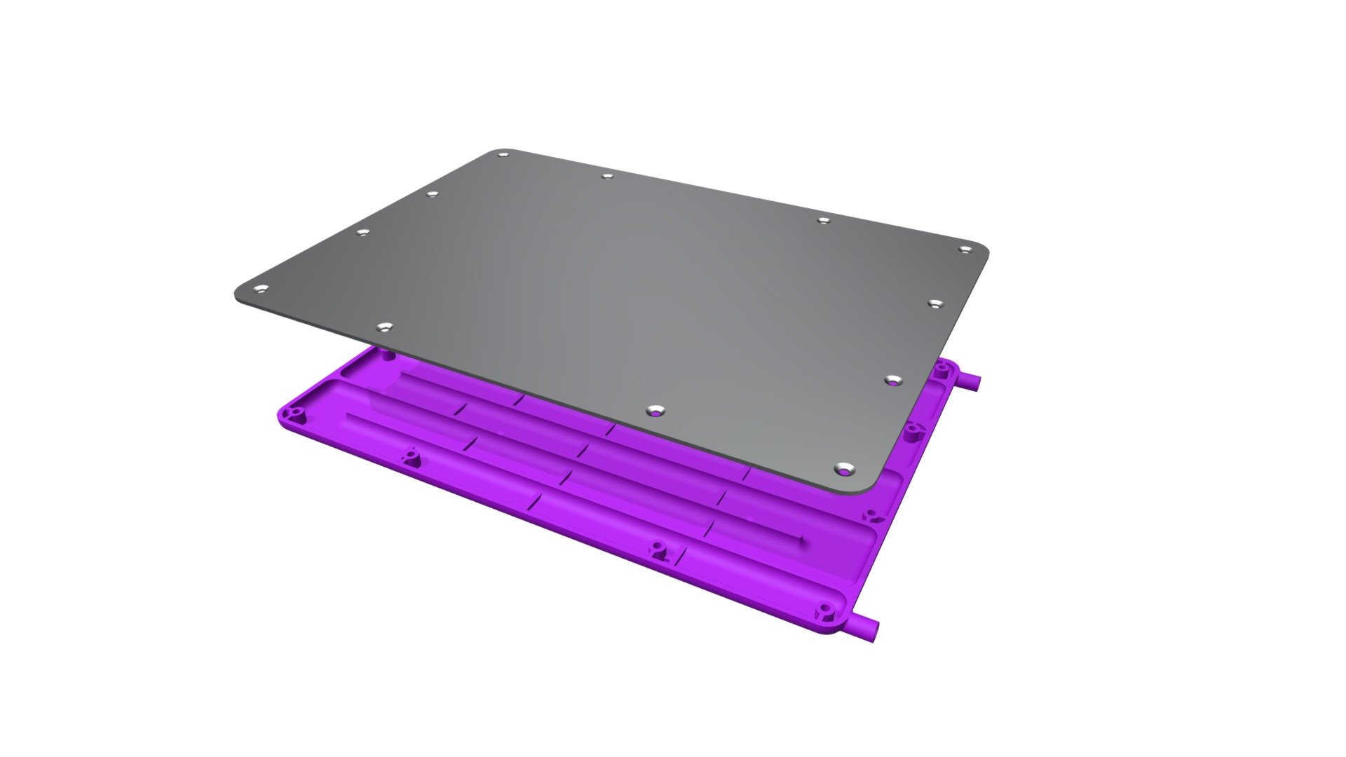 F Cooling Plate Exploded 3D model by Covestro (ballydesign01) [8072731] Sketchfab