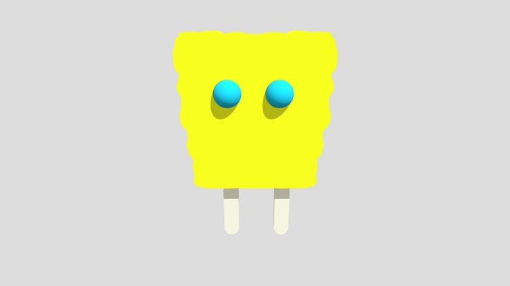 My Version Of The Spongebob Popsicle 3D Model