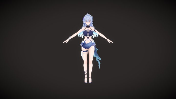 苏帕Free 3D Model