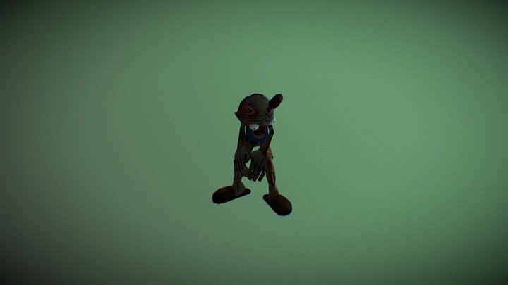 Zombo 3D Model