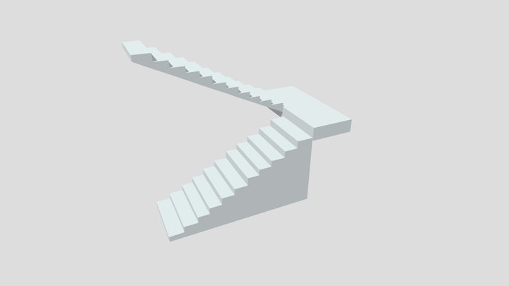 Stairs 3D Model
