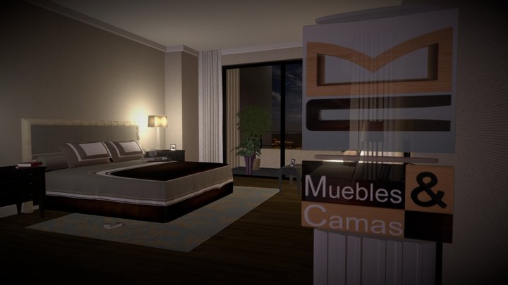 Muebles y Camas 3D Model