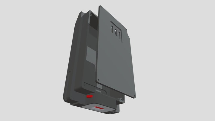 Hytera Bl2010 Battery Box Printable 3D Model 3D Model