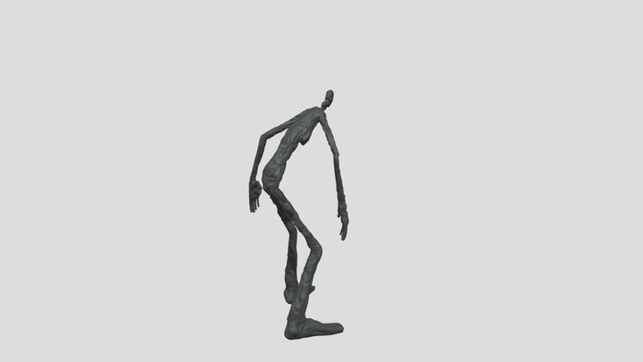 Giacometti meets Mixamo – Kostenloses 3D-Modell STL