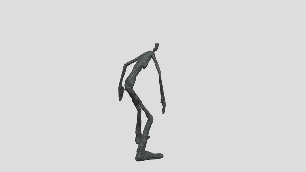 Giacometti meets Mixamo