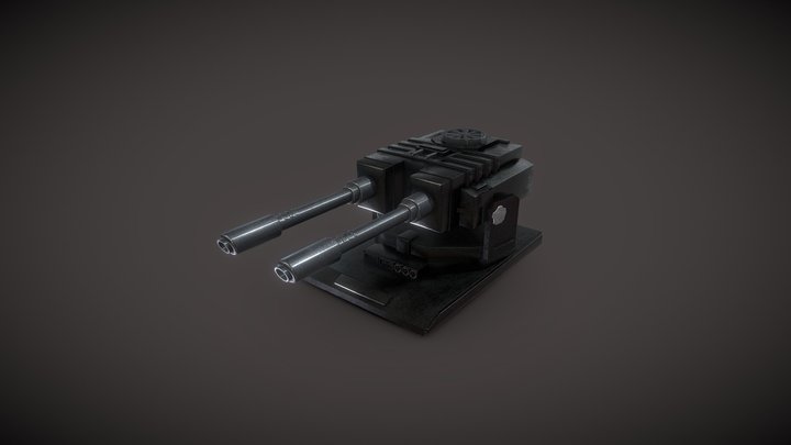 Turret 3D Model