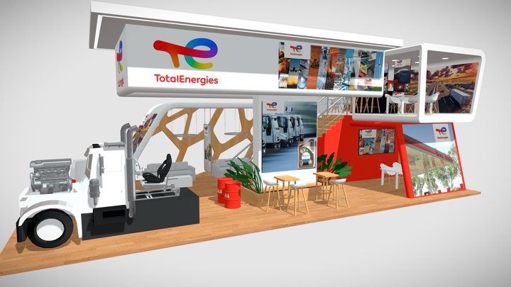 Total Stand 2022 3D Model