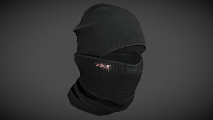 Skust Ski Mask 3D Model