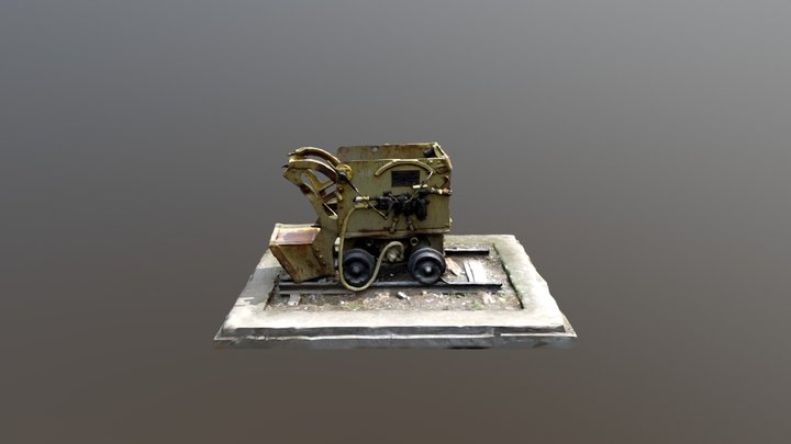 Mining cart 3D Model