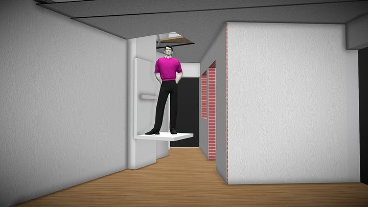 Долгоруковская платформа 3D Model