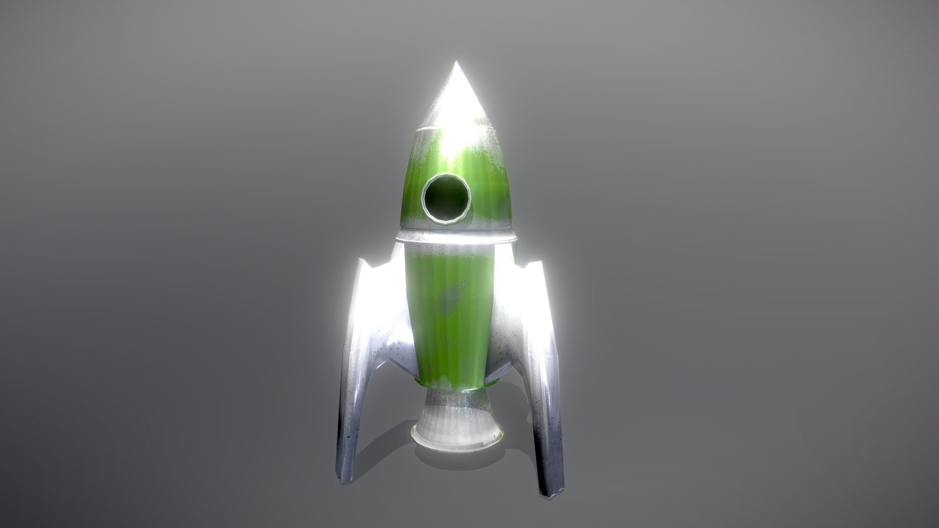 Hard surface model - Space ship