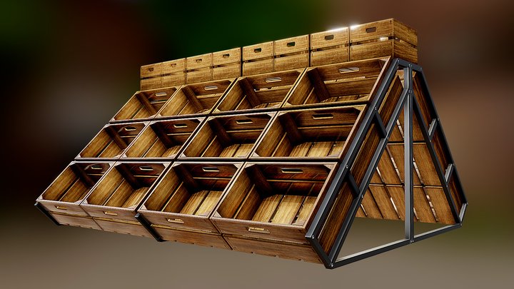 Lineal para frutería – Kostenloses 3D-Modell STL