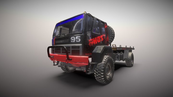 ashok leyland stallion (modfied) 3D Model