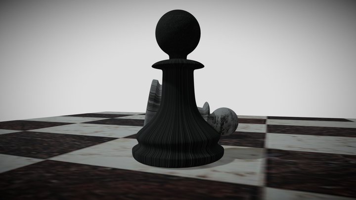 Chess_pawn 3D Model