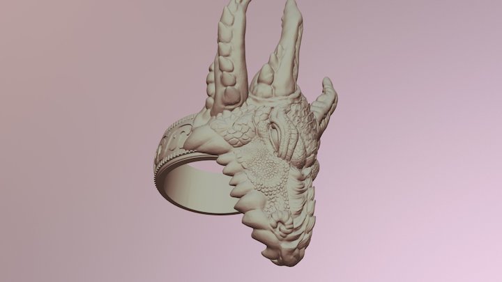 Dragon Ring 3D Model
