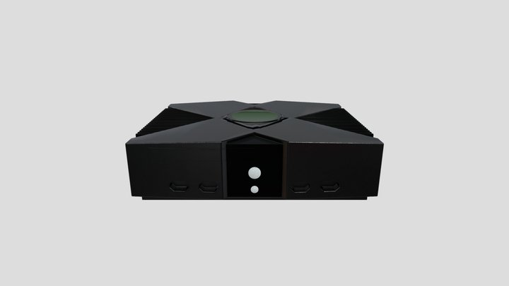 Xbox Console 3D Model